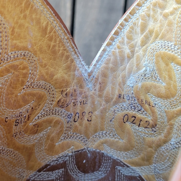 Vintage Justin Teju Lizard Boots - Picture 9 of 12